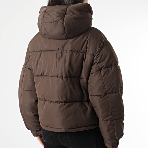 Doudoune Femme Capuche W70017MOW Marron