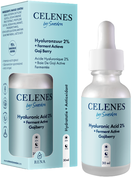 Celenes Serum Hyaluronzuur 2% + Ferment Actieve Goji Berry 30ml