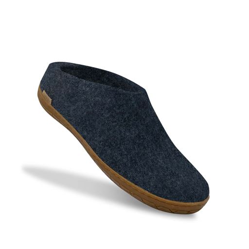 Glerups Slip-on Hjemmesko, Denim, 46