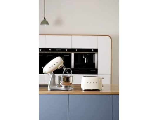 SMEG - Grille pain TSF01CREU 2 tranches Crème