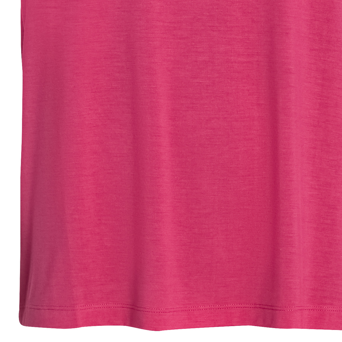 Gina Benotti Damen T-Shirt unifarben pink