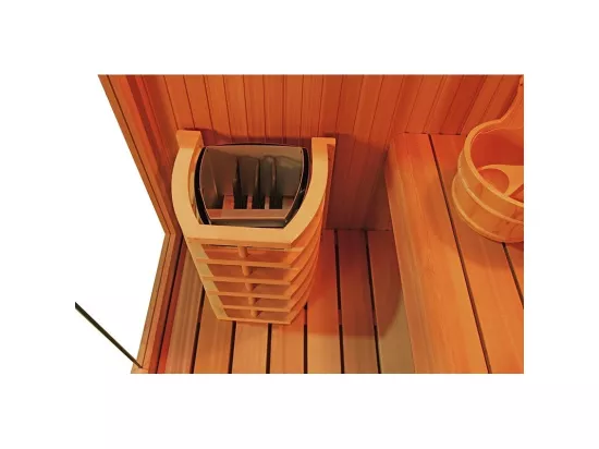 Sauna Boreal® Evasion 160 - sauna de luxe en cèdre rouge 3 personnes