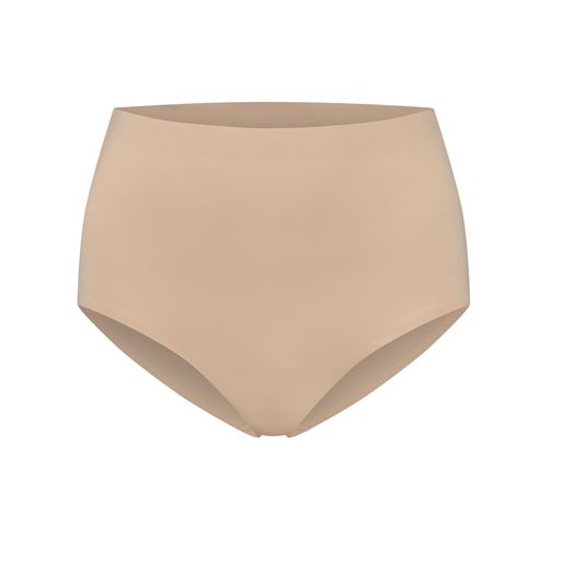 Bye Bra Invisible Mid Waist Brief, Beige, XXL