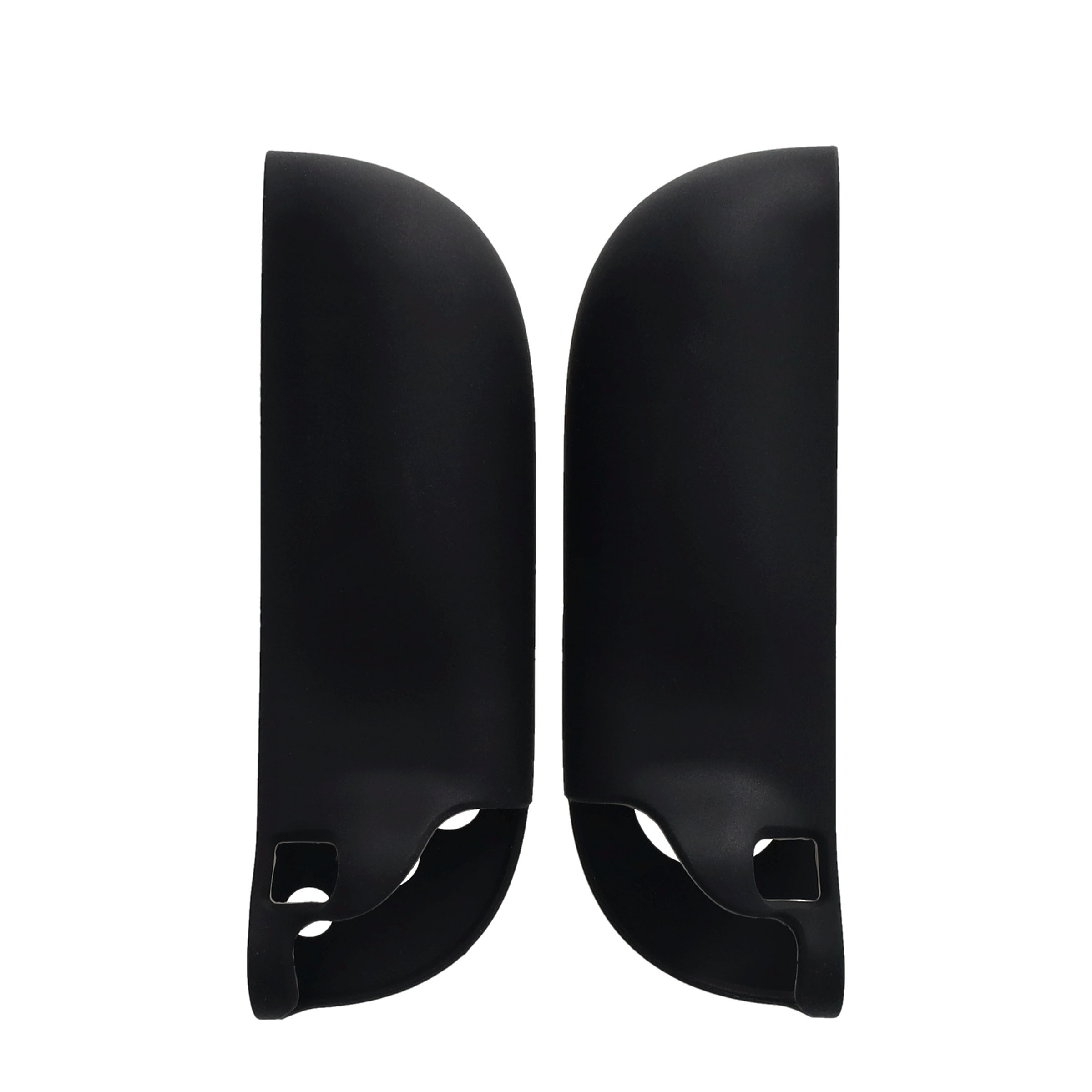 (1 Paar) Silikon Case Schutzhülle für Nintendo Switch 2 Joy-Con Controller Cover - Schwarz