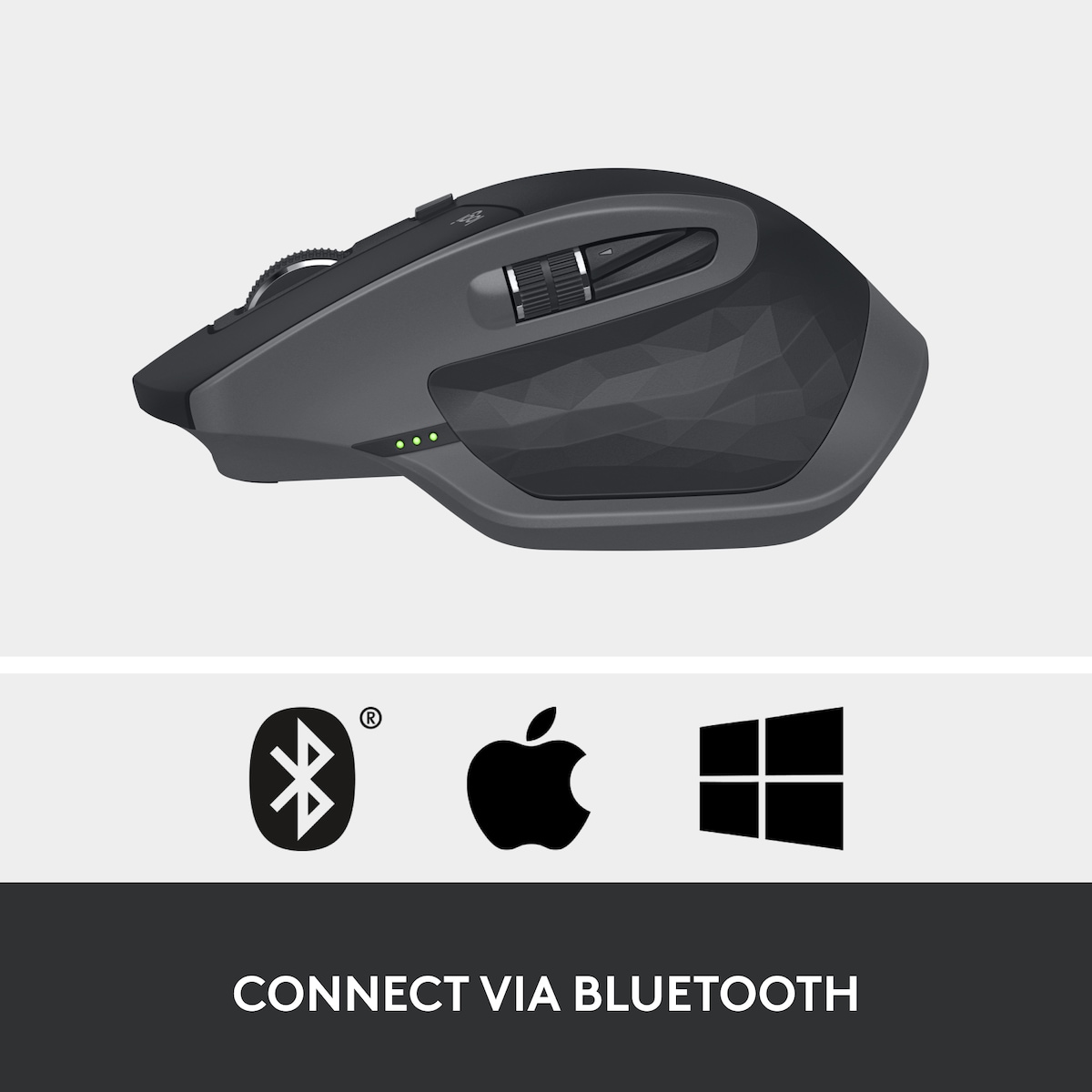 Logitech MX Master 2S trådløs mus (sort)