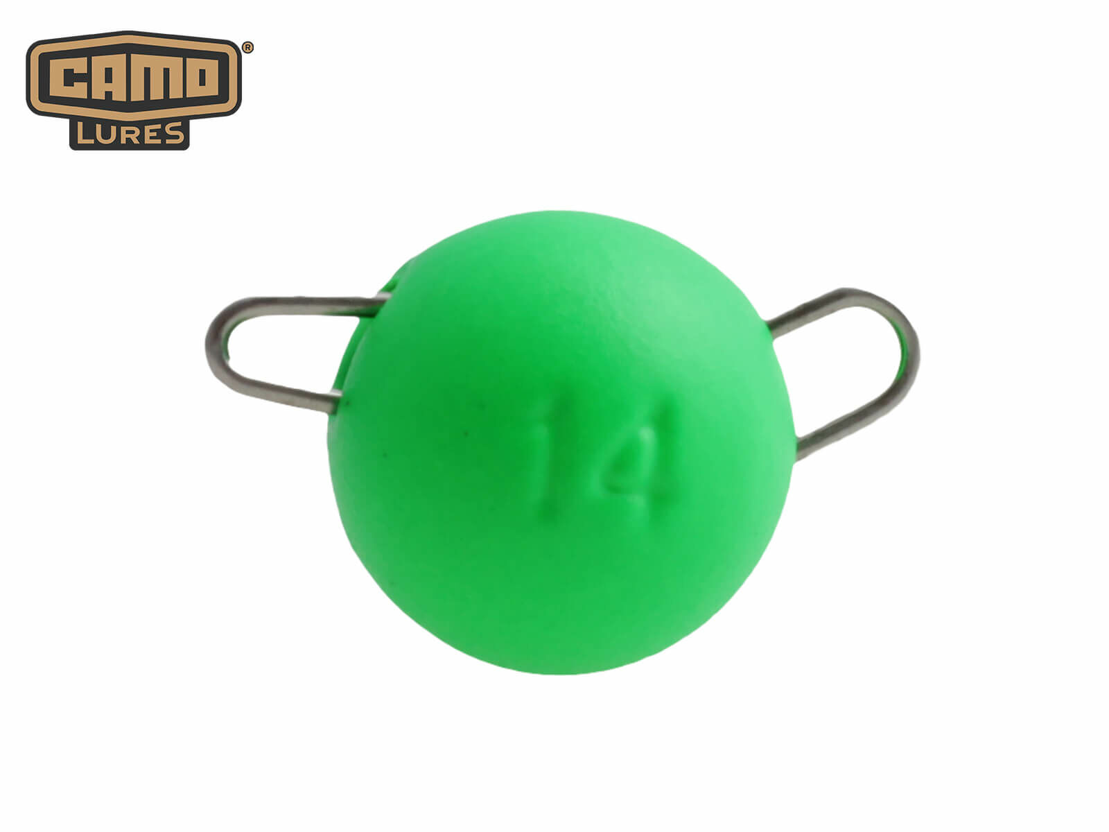 CAMO Tungsten Flexible Head - LIME CHART 5g (2 Stk.)