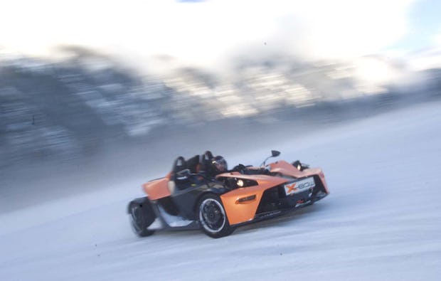 KTM X-BOW Wintercup Goldeck als Geschenkidee