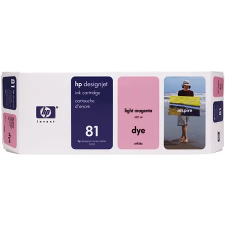 HP Original Druckerpatrone 81 magenta (hell)