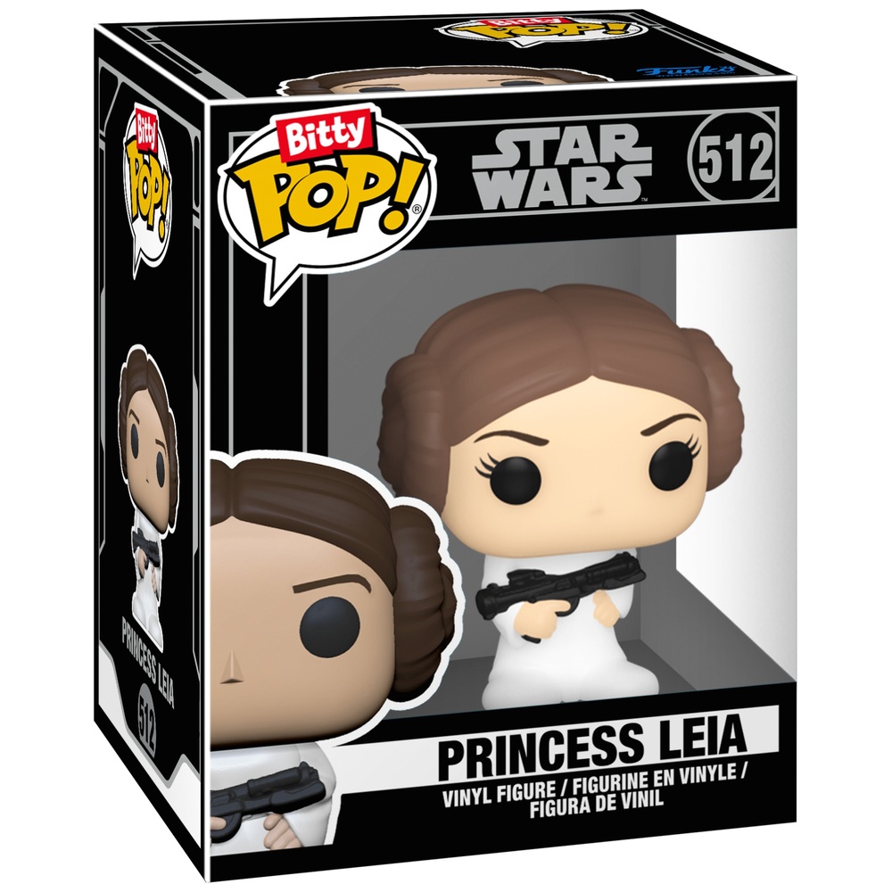 POP! Vinyl: Bitty POP Star Wars Prinzessin Leia 4er-Pack