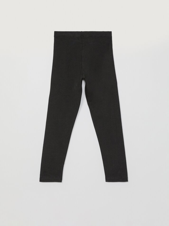 Conjunto de 6 leggings compridas básicas - Cinza Mesclado