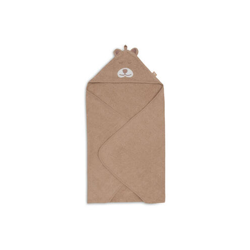 Cape de bain éponge 75x75 Jungle jambo - Biscuit - JOLLEIN