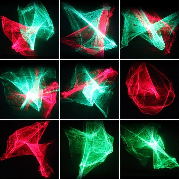 Laserlys Blitslys Stemmeaktivert Fjernkontroll Diskofest