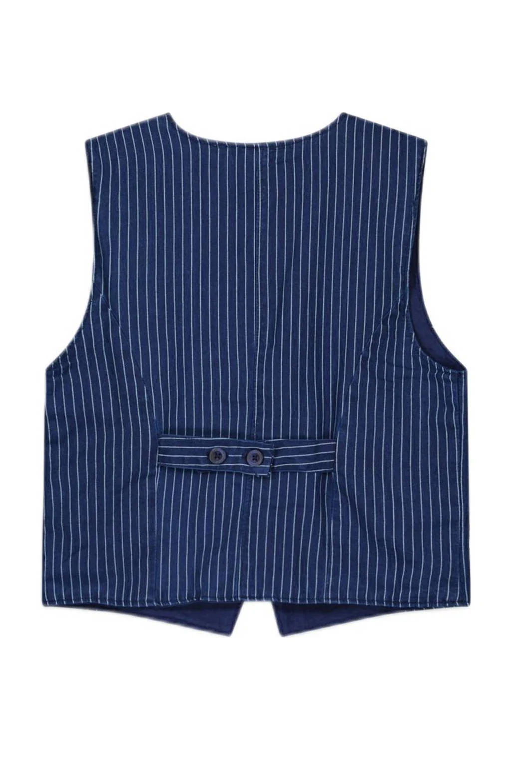 gestreept gilet LOUISE blauw