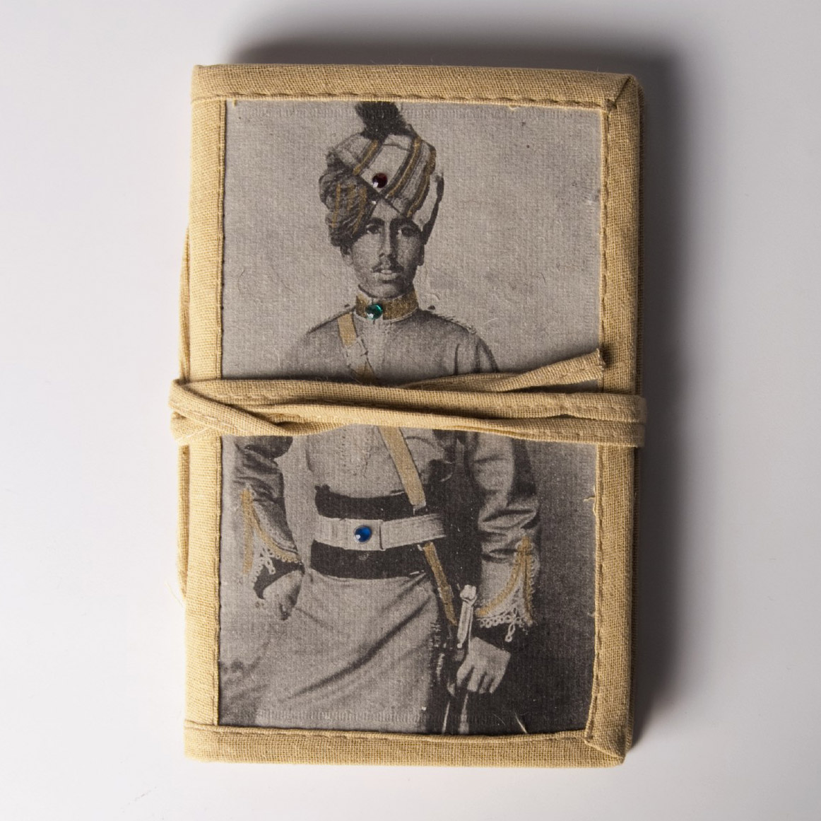 Notizbuch 'Yoddha', beige, B 10 cm, H 15 cm günstig bestellen