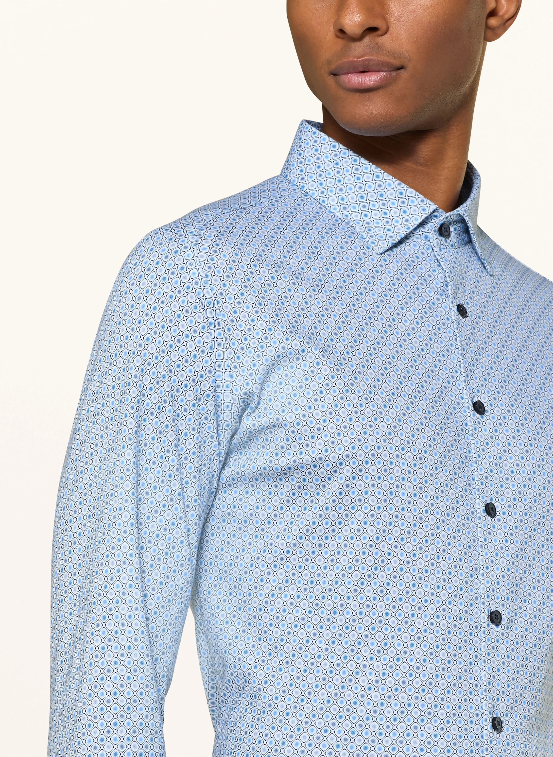 DESOTO Jerseyhemd Slim Fit