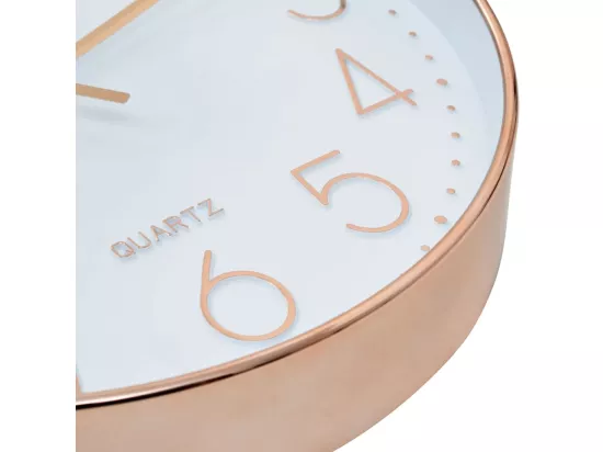 Horloge murale 30 cm Or rosé