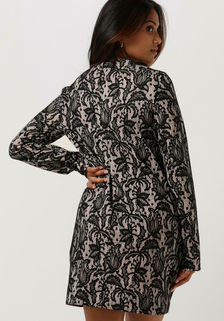 VANILIA lichtroze vanilia mini jurk lace shift dress