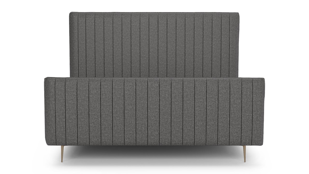 Bed Ruby - Linen touch dark grey