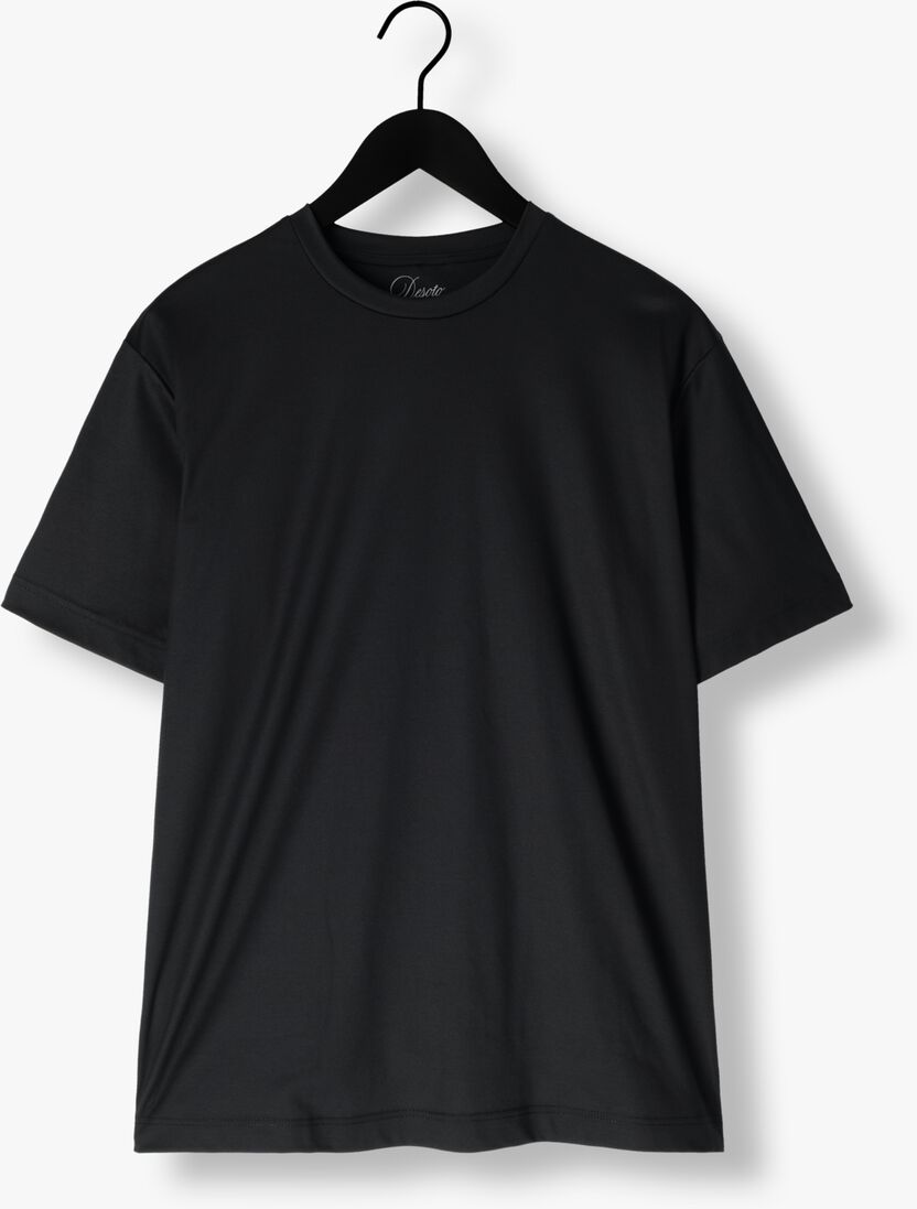 zwarte desoto luxury t-shirt luxury two ply t-shirt 1/2