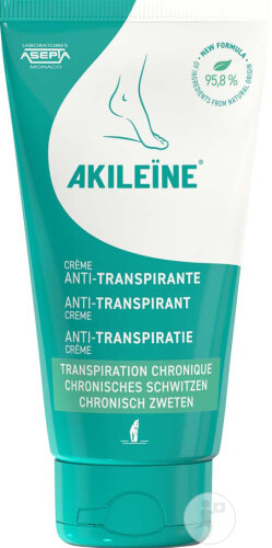 Akileïne Crème Anti-Transpirante Tube 75ml