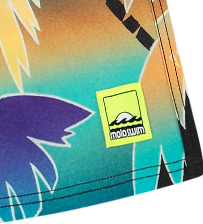 Molo Badeshorts - UV50+ - Nilson - Verblasste Palmen