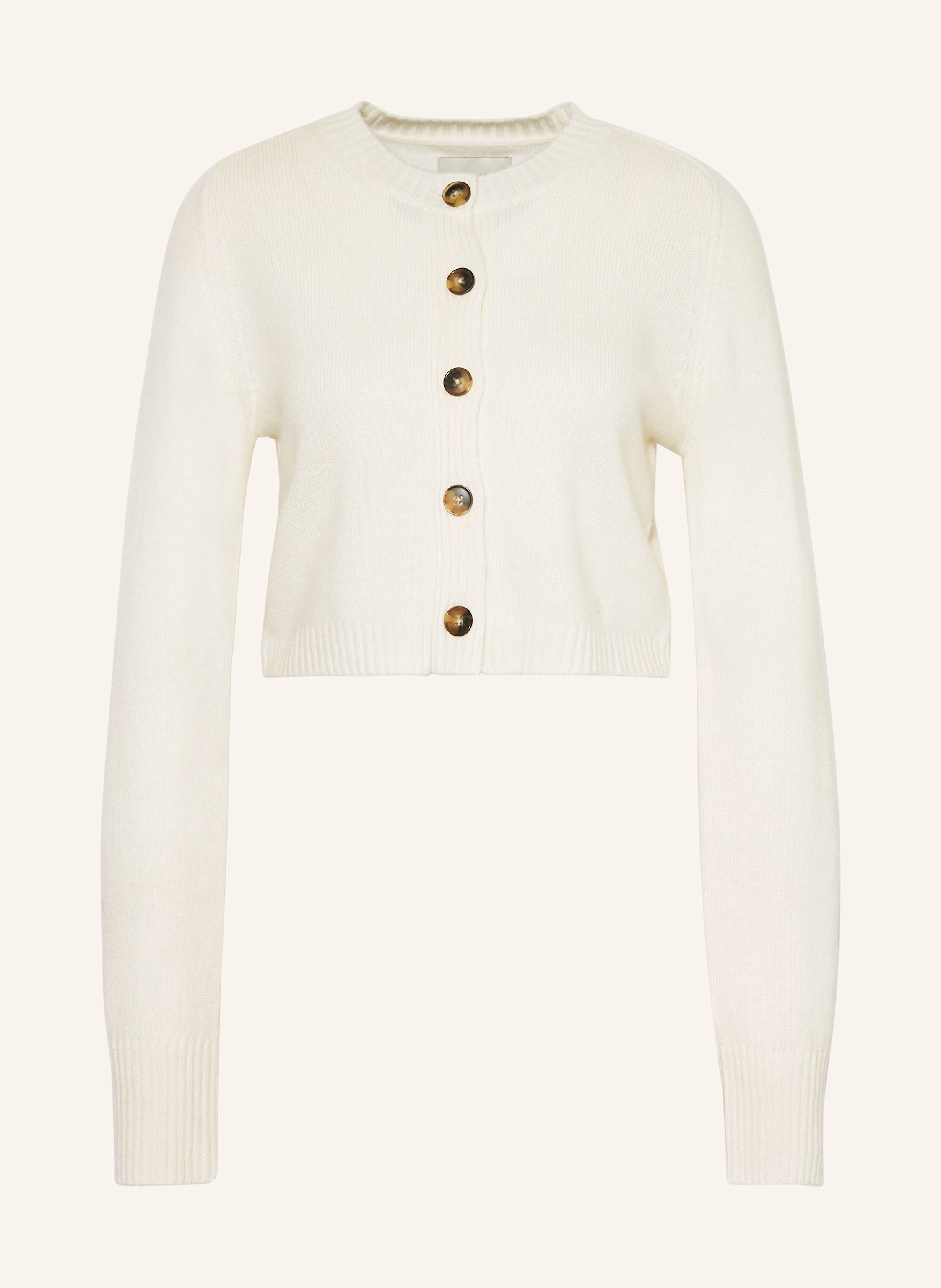 LOULOU STUDIO Cropped-Strickjacke ZEPHIR aus Cashmere