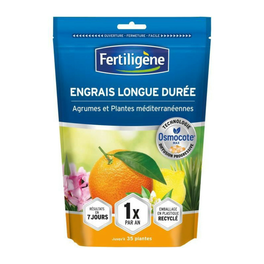 Fertiligene - engrais longue durée osmocote max agrumes et plantes méditerranéennes 700g