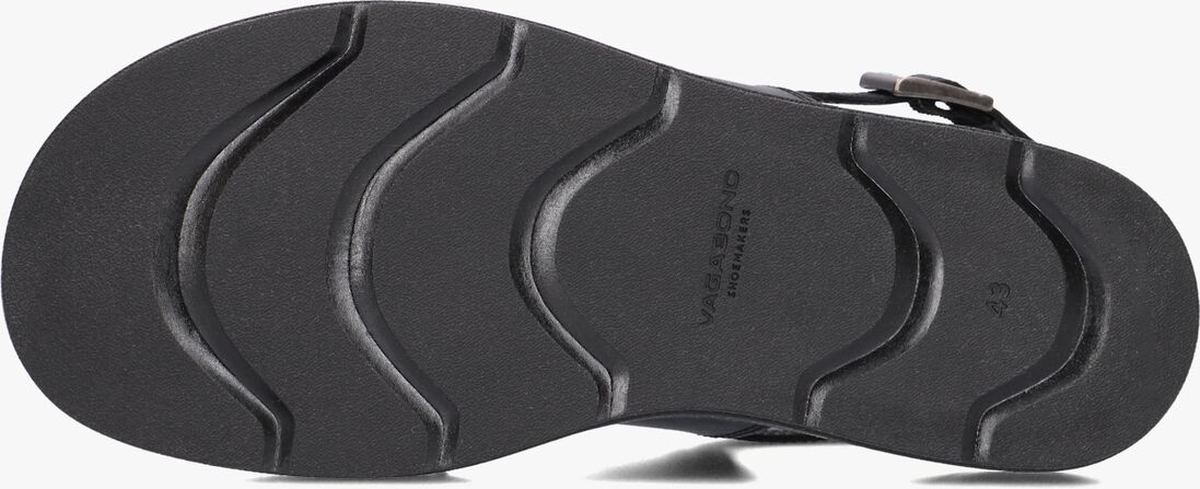 VAGABOND SHOEMAKERS zwarte vagabond shoemakers sandalen mason 201