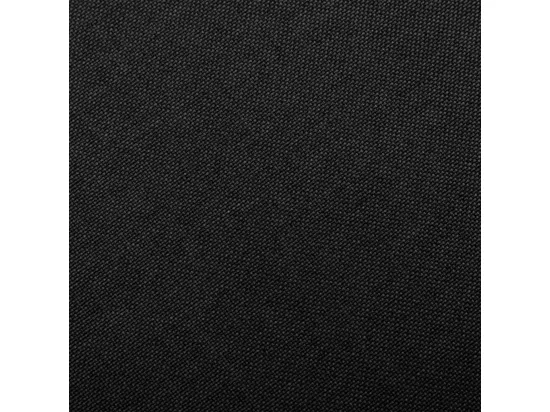 Chaise à bascule Noir Tissu