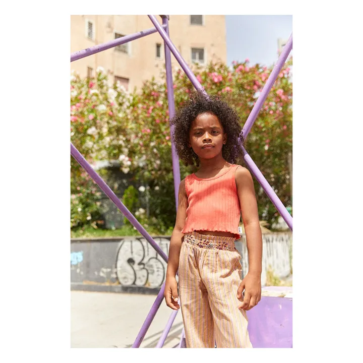 Hundred Pieces Débardeur Coton Bio | Tangerine
