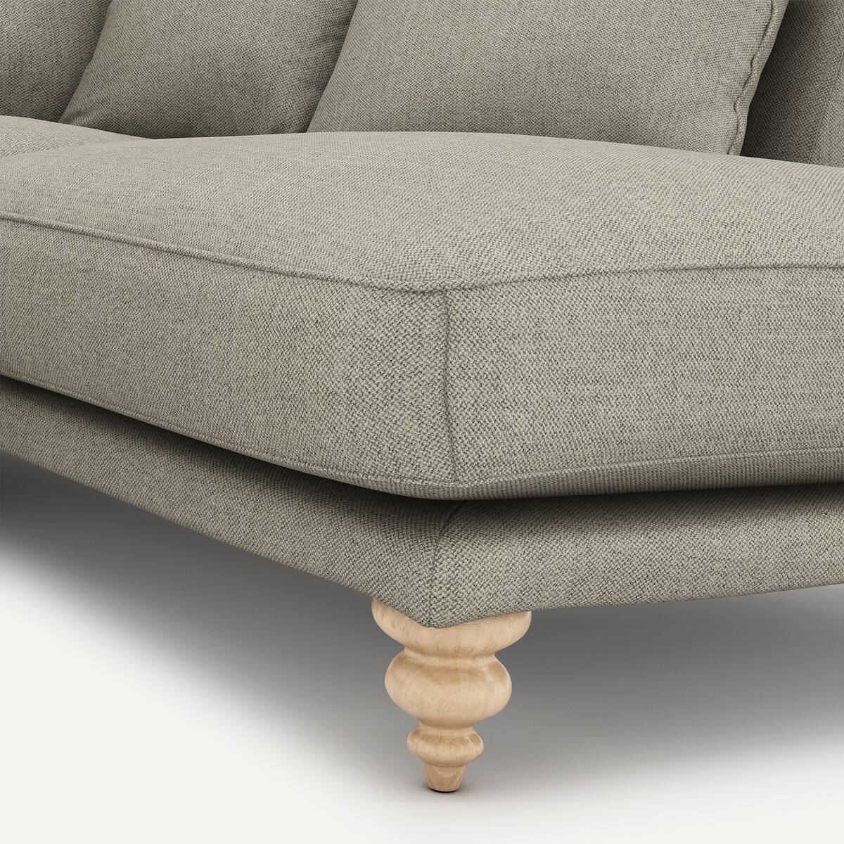 AM.PM<br>Sofá de canto em tweed, Lazare