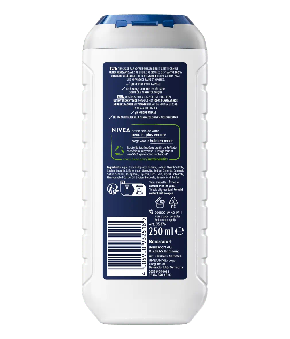 NIVEA MEN GEL DOUCHE SENSITIVE PRO ULTRA-APAISANT