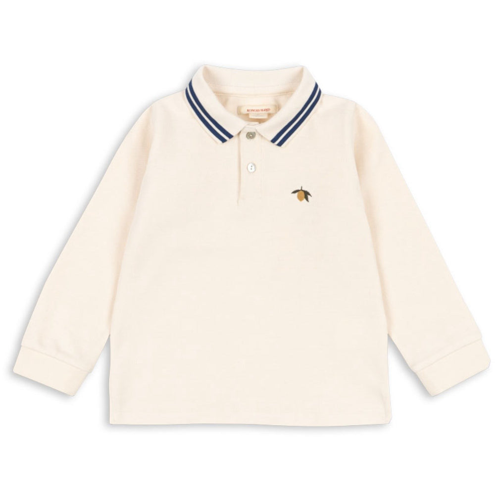 Køb Konges Sløjd Antique White Florian Ls Polo GOTS