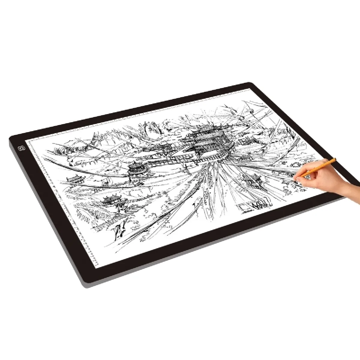 Wewoo Tablette à LED 23W 12V