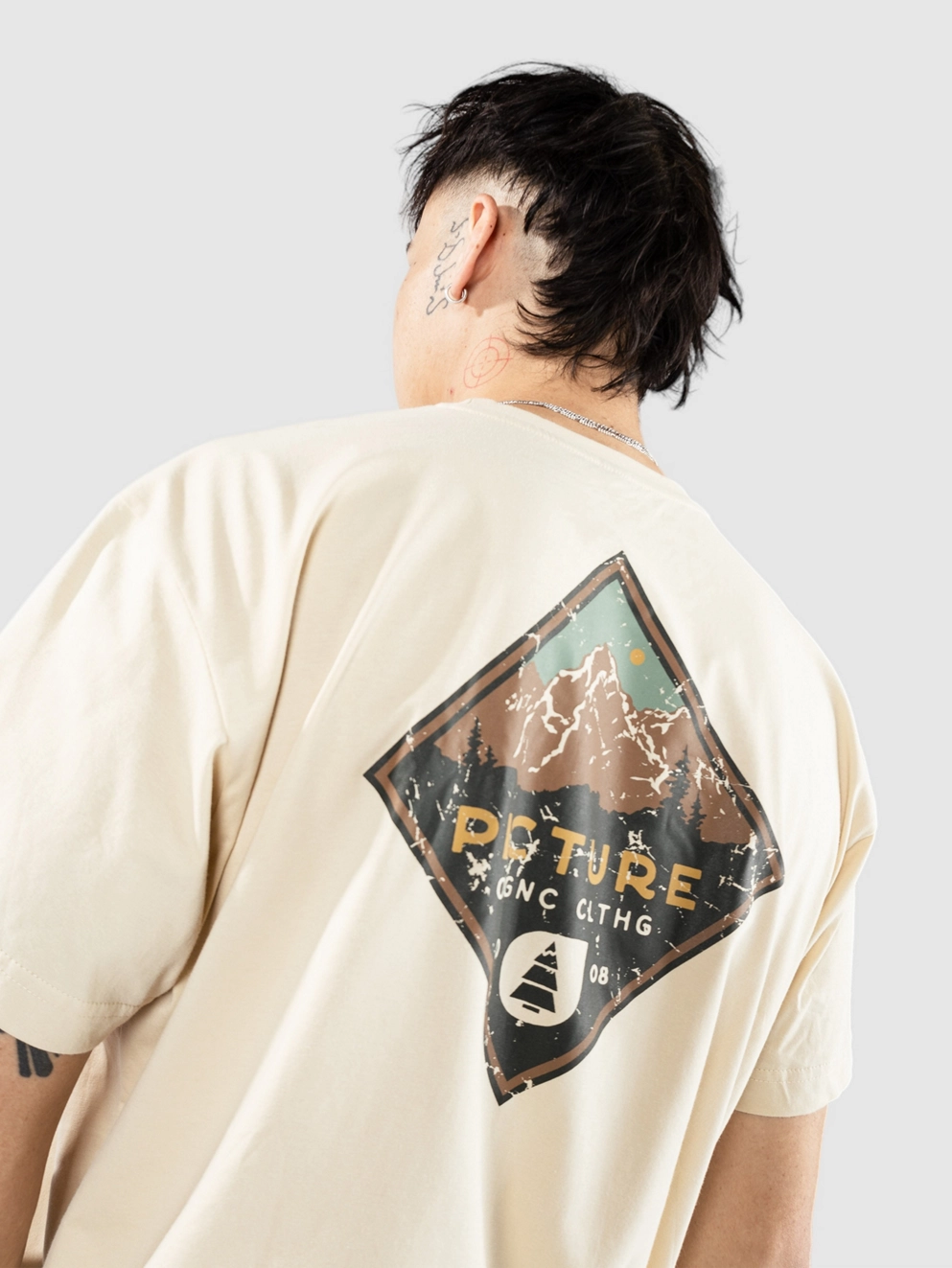 Picture Usil T-Shirt a wood ash