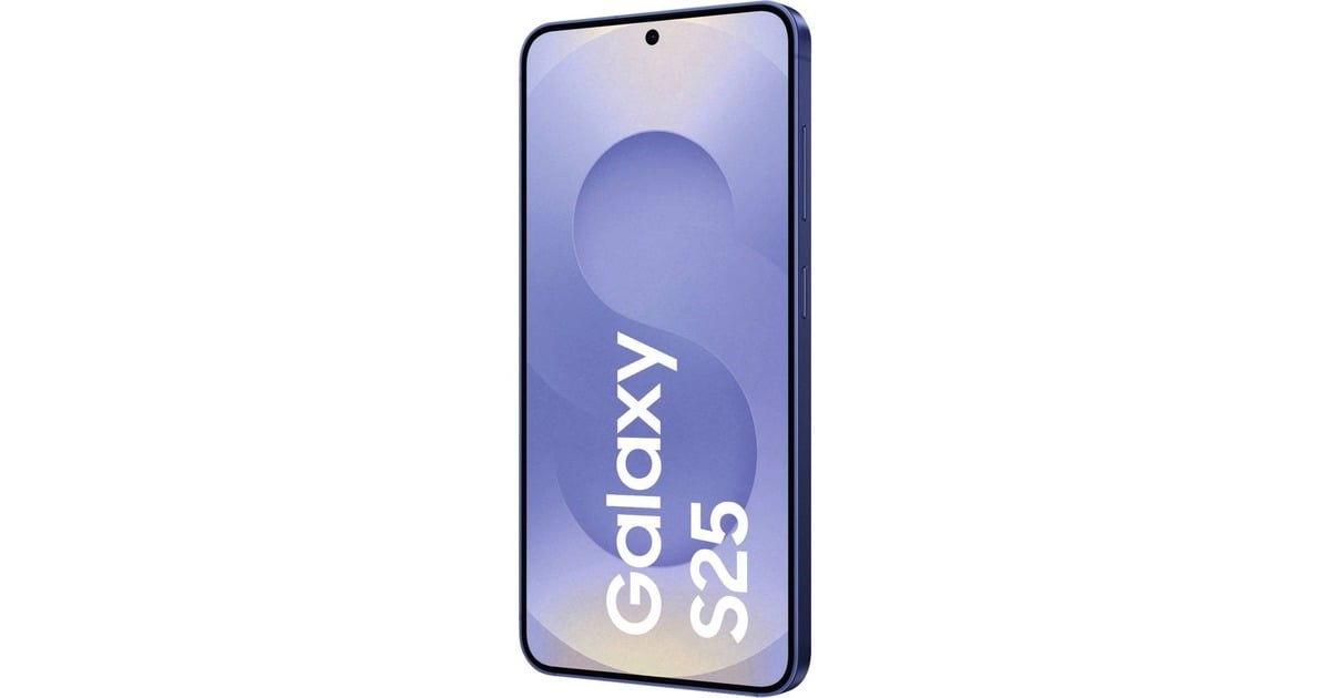 SAMSUNGGalaxy S25 smartphone  (Blauw, 128 GB, Dual-SIM, Android)