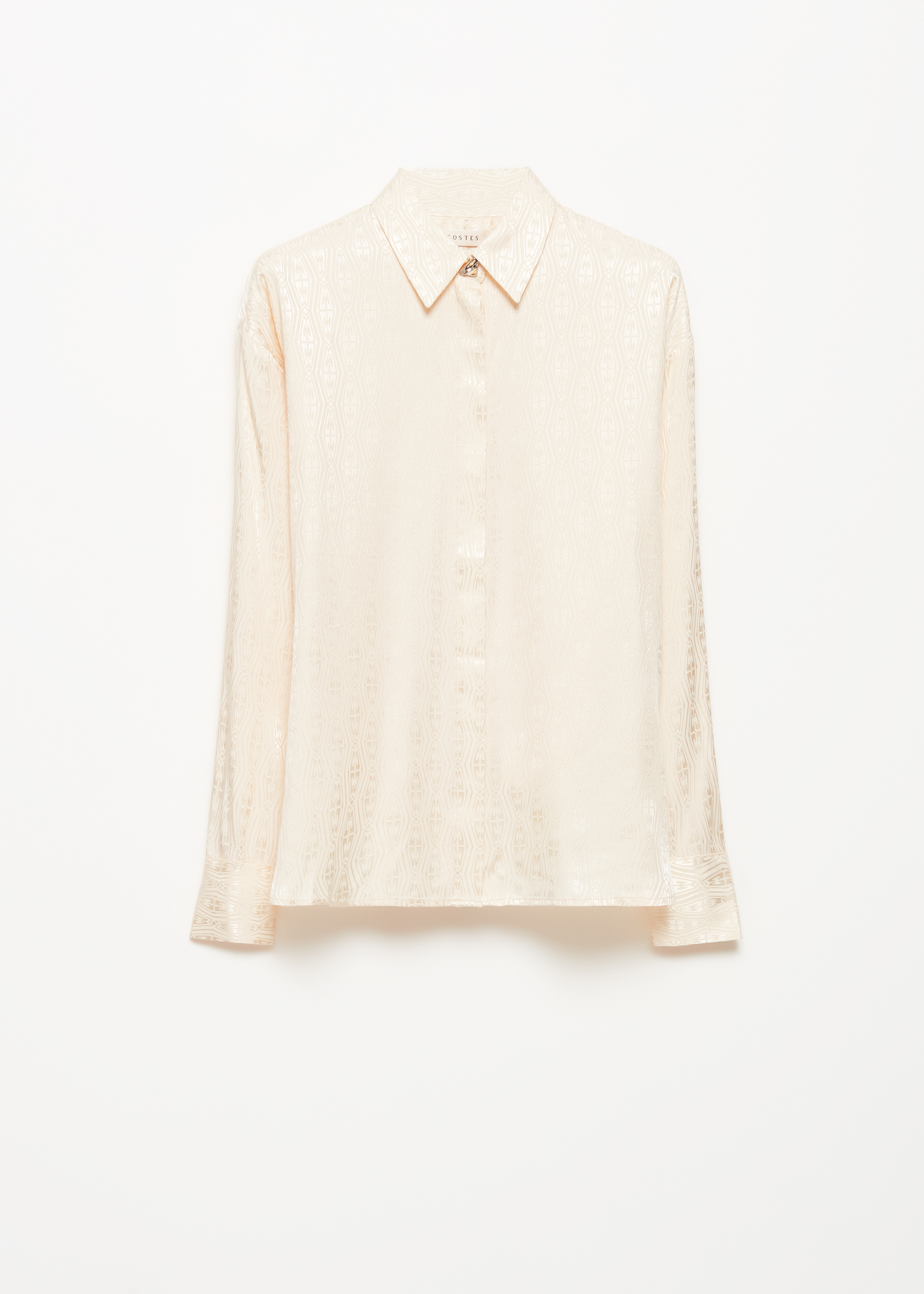 Blouse met geometrisch patroon