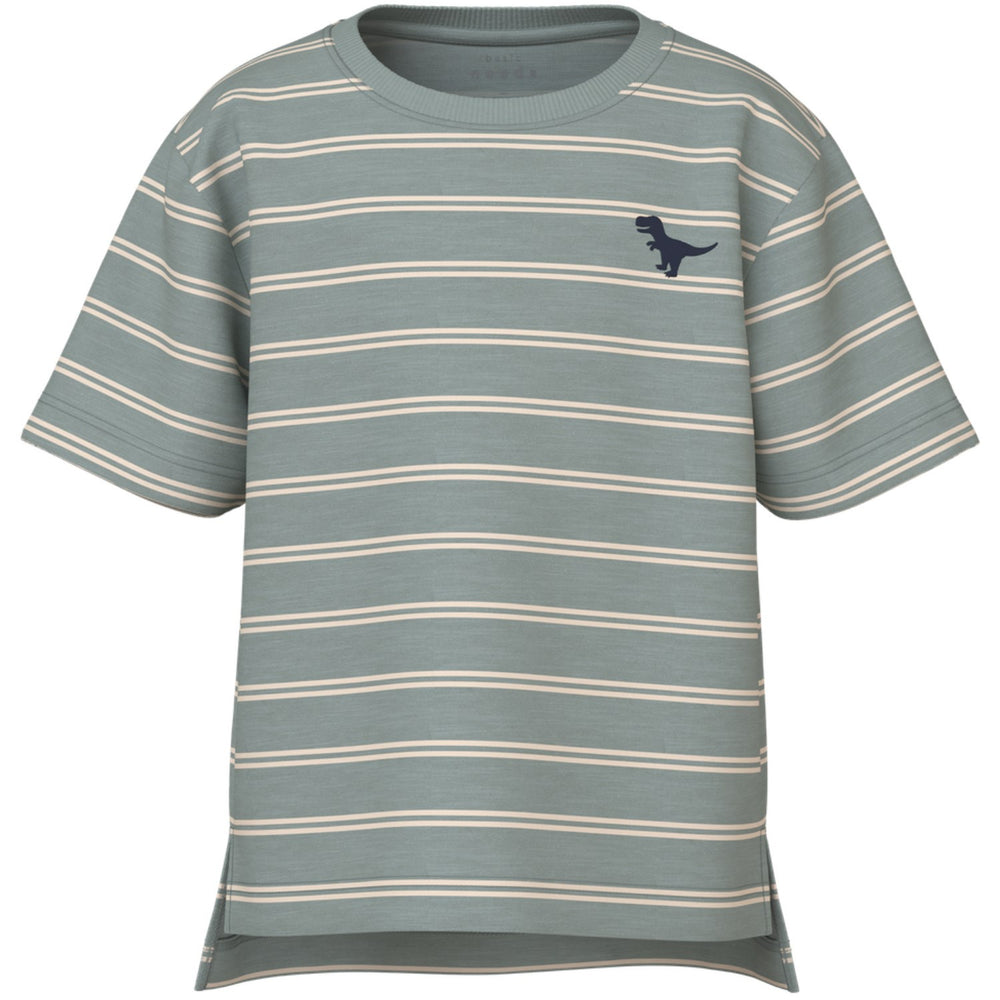 Køb Name It Slate Gray Whitecap Gray Voby Regular T-Shirt