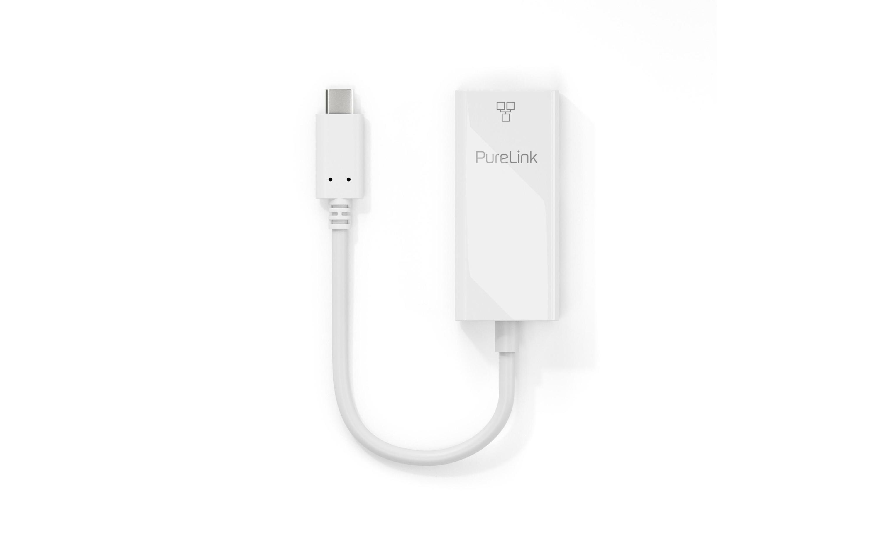 Netzwerk-Adapter IS260 USB-C - RJ-45, weissUSB-C Netzwerkadapter mit 1 Gbps LAN