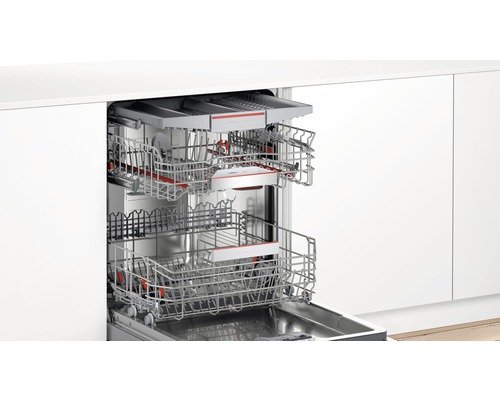 Bosch SMU6ECS57E inbouwvaatwasser, 59,8 x 81,5 x 57,3 cm, voor 14 couverts, 9,5 l inhoud, 42 dB(A) - Compatibel met SMART HOME van hornbach
