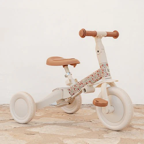 4 in 1 Driewieler Off White