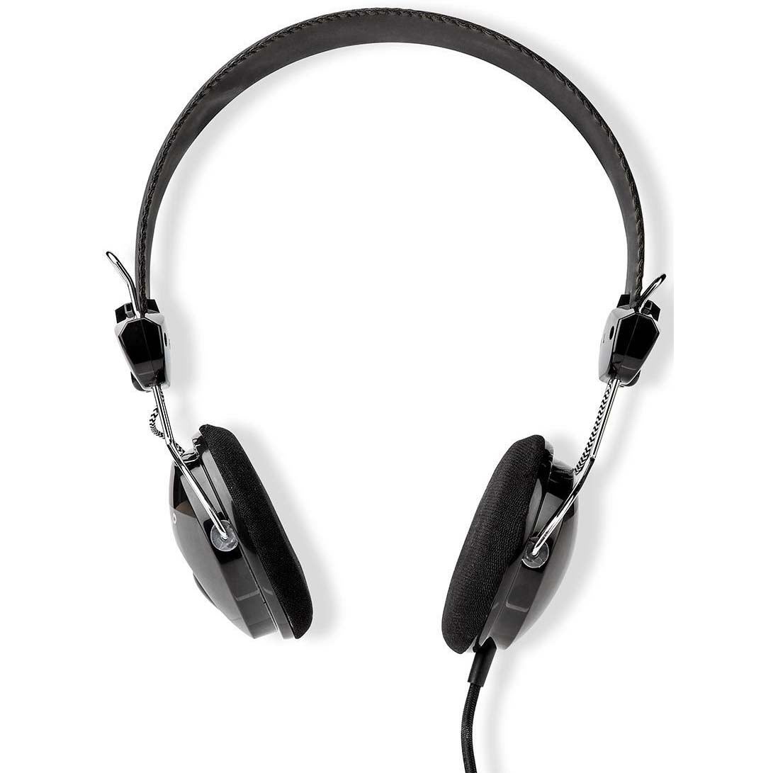 Nedis HPWD1104BK on-ear koptelefoon 3.5 mm zwart
