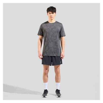 Maillot Manches Courtes Odlo Zeroweight Engineered Chill-Tec Gris