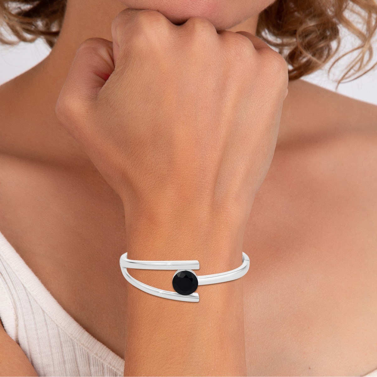 Bracelet SC Crystal orné d'un Cristal scintillant