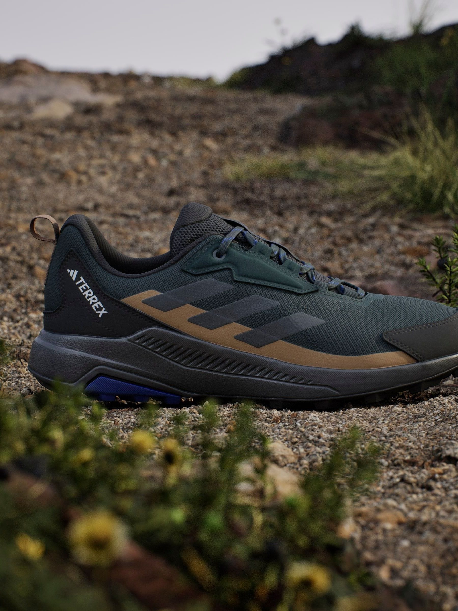 Groen - adidas Terrex Anylander wandelschoenen
