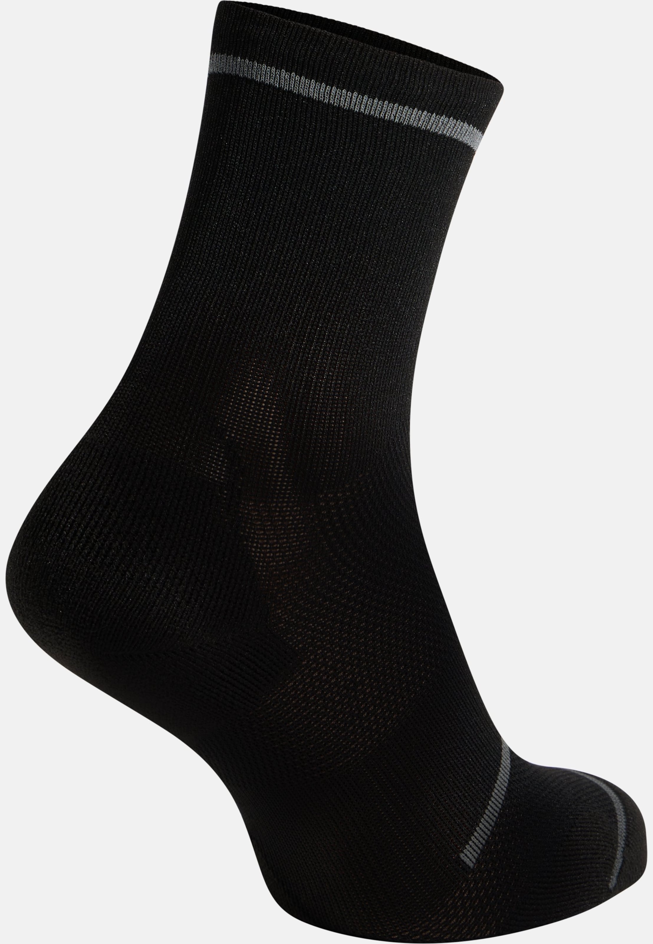 Ceramicool Micro-Crew Radsocken mit reflektierenden Details in black
