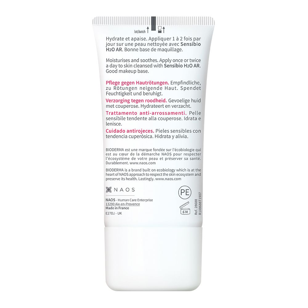 BIODERMA Sensibio AR - Beruhigende Anti-Rötungen Pflege - Jetzt 25% sparen mit Code 