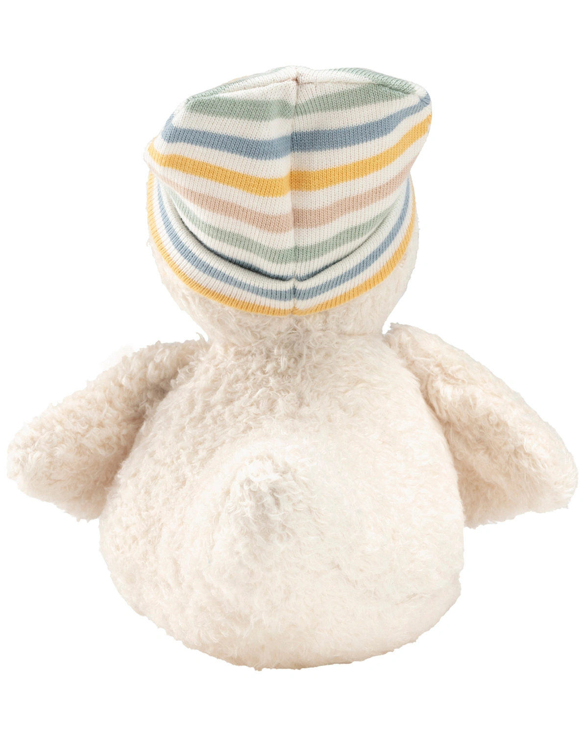 Kuscheltier EDDA MINI mit Mützchen in ecru