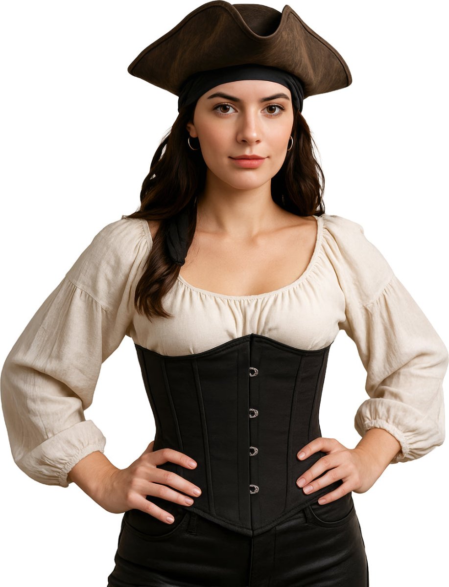 Zwarte Corset Dames Kant