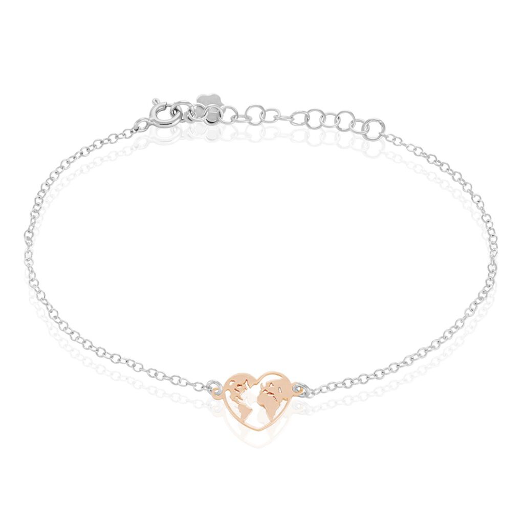 Bracelet Argent Bicolore Toyo